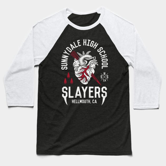 Sunnydale Slayers Baseball T-Shirt by Nemons